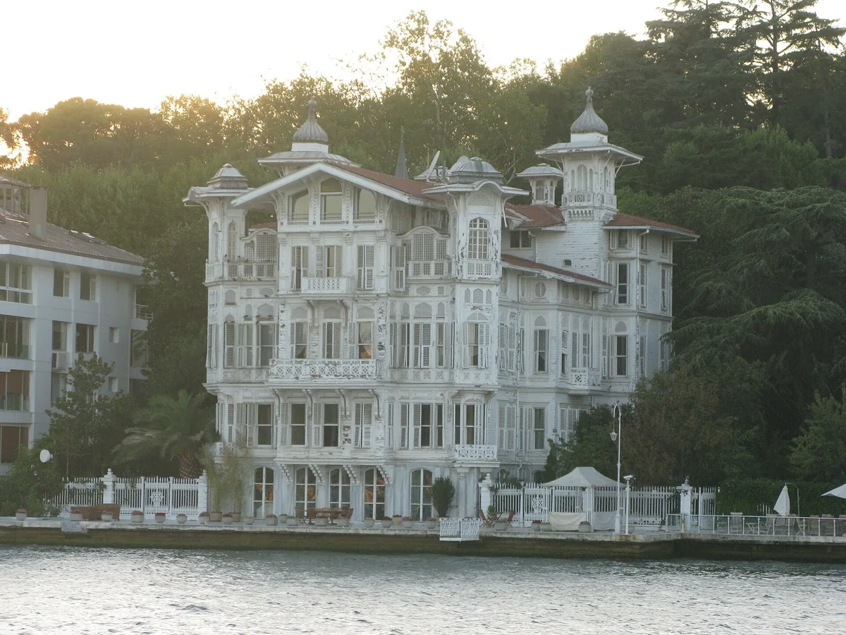 Historic waterfront mansion on the Bosphorus